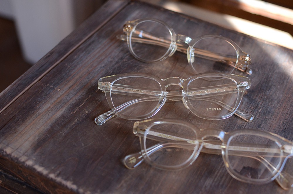 EYEVAN クリアフレーム ROMEO HAZE EYEVAN クリアフレーム ROMEO HAZE セール